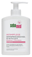 Sebamed Intim-Waschgel mit dem pH-Wert 3,8, für die Frau ab 15, sanfte Intimpflege von der Pubertät bis zur Menopause, Bisabolol und Milchsäure helfen, Reizungen zu lindern, 200 ml